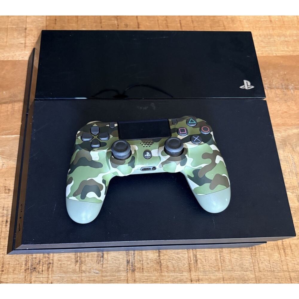 playstation 4 Slim console With Camouflage Dual Shock Controller 1T PS4